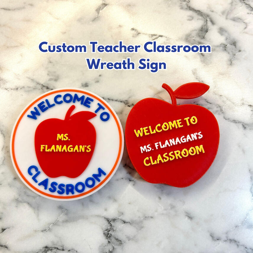 Custom Teacher Sign